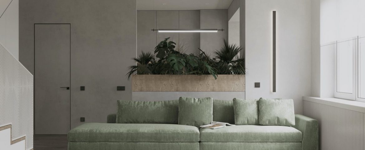 Entrando suavemente en interiores de casas ecológicas de menos de 90 m2 (con planos de planta)
