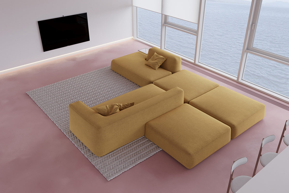 Interiores rosados ​​poco convencionales para agregar extravagancia y color a su día