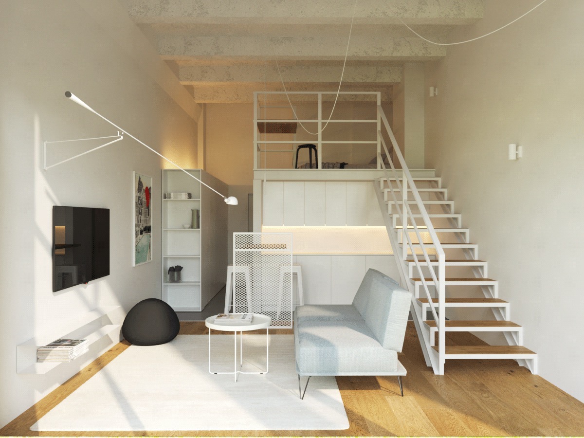 6 diseños de dormitorio tipo loft inspiradores